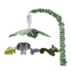 Crib Mobile The Peanutshell Prehistoric Explorer com 12 canções de ninar
