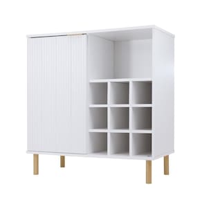 Aparador Bar Adega Ditália 2 Portas R-633 Branco