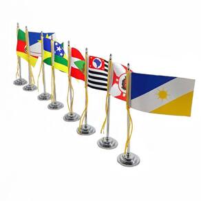 Mini Bandeira Mesa Pará Mastro 15 Cm