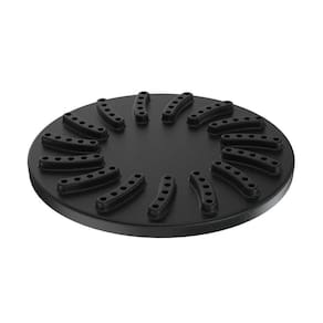 Espalha Chama Alta Pressão De Fogão Industrial Furado 13cm