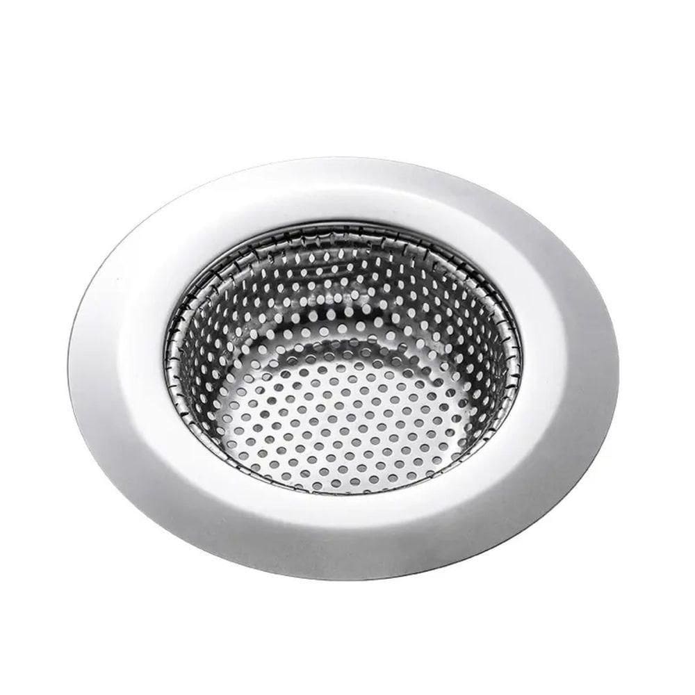 Ralinho Pia Inox Grande Com Borda 11 Cm Ralo Japonês
