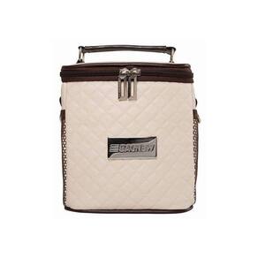 Bolsa Térmica 2 Potes - Marfim Com Marrom Style Model - Padrão: único