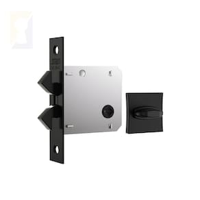 Fechadura Stam Correr-bater Banheiro 1006s Preto