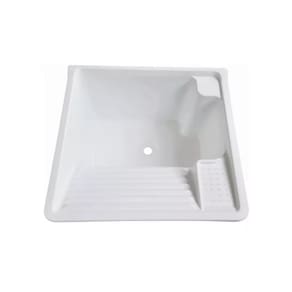 Tanque Plastico 26L de Parede Branco - Fiberblu
