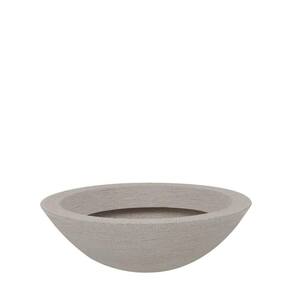 Vaso Bowl Terra Fosco 75x24cm Granito Pedra