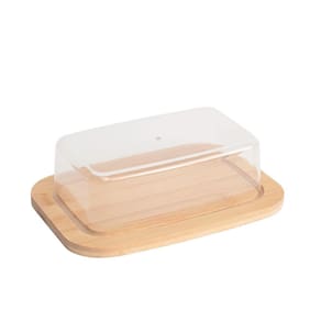 Mantegueira De Bambu Com Tampa De Plástico - Oikos