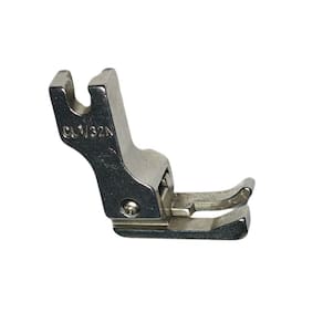Pé Calcador Pesponto Compensado Para Maquina Reta Industrial Lado Esquerdo 1mm Cl-1/32n