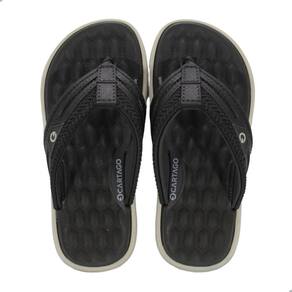 Chinelo Infantil Cartago Malta VI Cinza e Preto