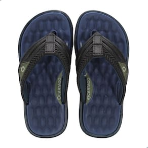 Chinelo Infantil Cartago Malta Vi Preto e Azul