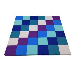 Tapete de atividades FDP Softscape Space Saver dobrável de 4 seções