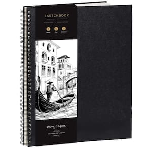 Caderno de esboços String & Space, capa dura, 200GSM, A3, 40 folhas