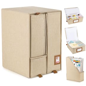 Caixa de lembrança para bebês Lukeline Fabric Bound, sem ácido