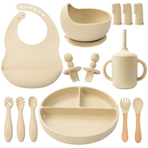 Conjunto de alimentação para bebês LITTLE RAWR Silicone 14 unidades de 6 meses ou mais
