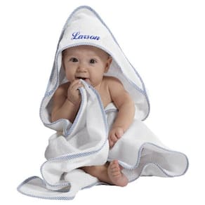 Toalha de bebê com capuz Fastasticdeal personalizada branca