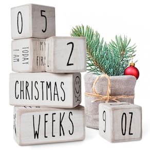 Milestone Blocks MAINEVENT Baby Girls Boy Monthly +65 anos
