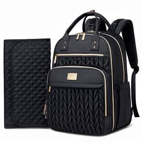 Mochila para fraldas Tealari Stylish Waterproof Travel Black