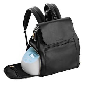 Bolsa para bomba de mama MARZELIE Vegan Leather com refrigerador Spectra S1 S2