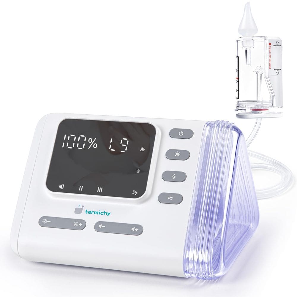 Aspirador nasal elétrico Termichy recarregável de 9 níveis de sucção