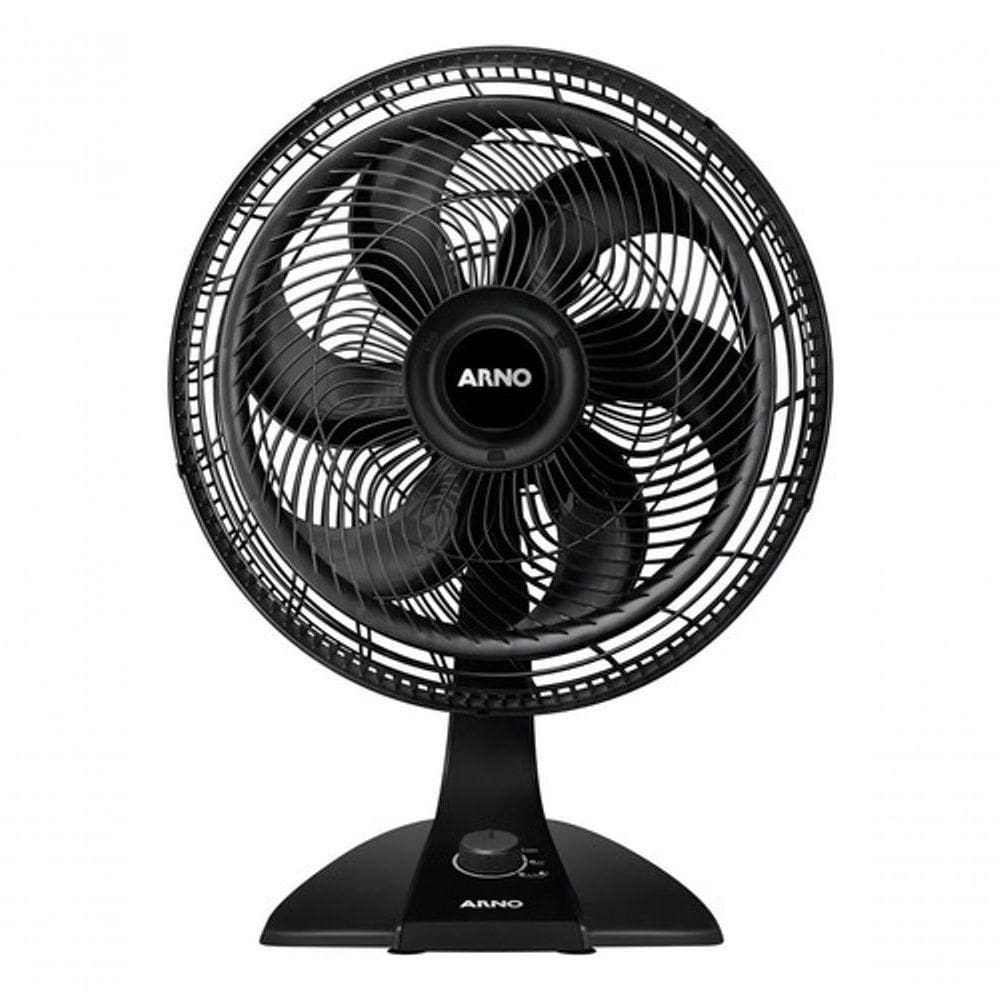 Ventilador Arno Turbo Force 2 Em 1 MesaDiâmetro 40 Cm Material Das Pás PláPreto VF42 127V
