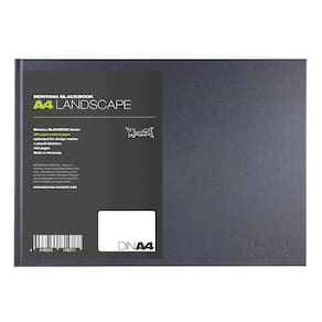 Caderno de esboços Montana Cans Landscape A4 12x8-1/2 preto