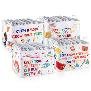 Armazenamento de livros Domensi Dobrável Cartoon Kids 40x30x30cm