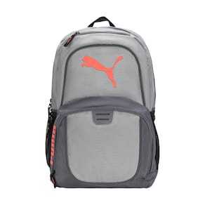 Mochila PUMA Evercat Contender 3.0 Cinza/Coral