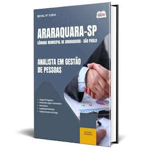 Apostila Câmara Araraquara Sp 2025 Analista Em Gestão