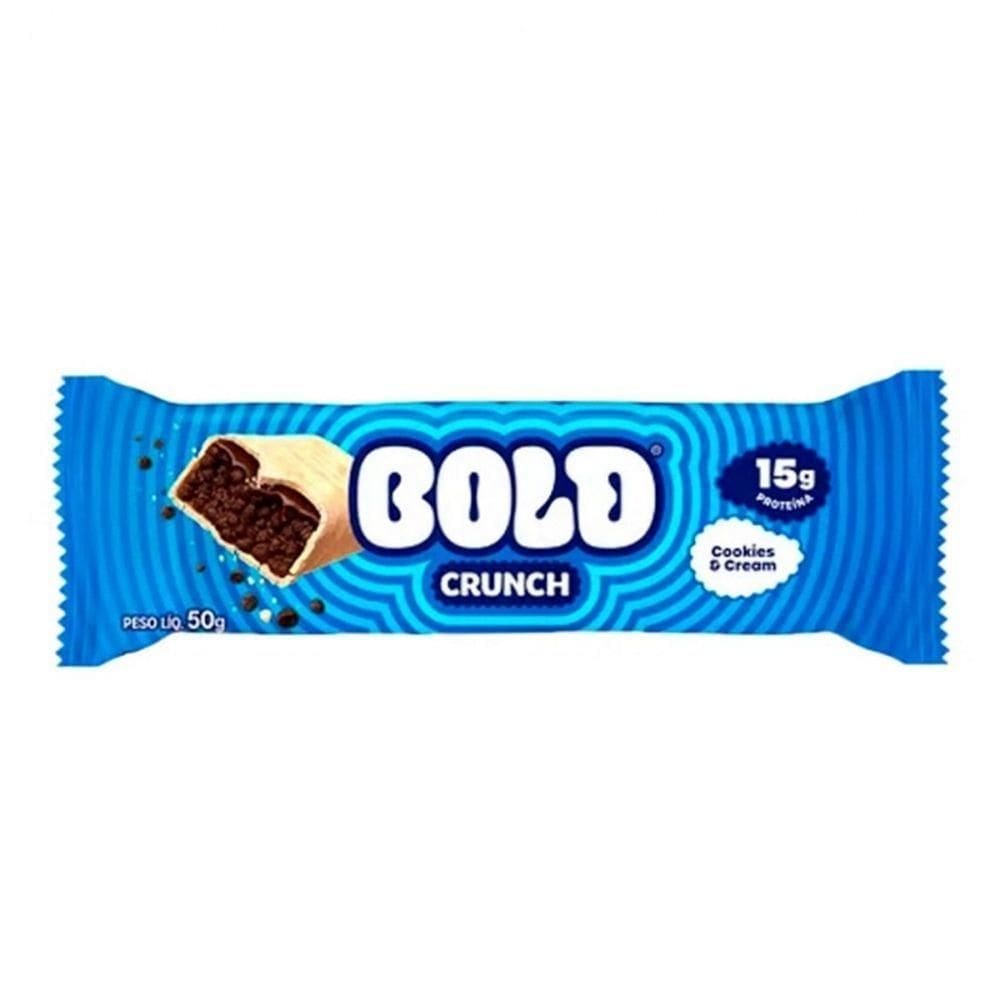Bold Crunch (50g) - Sabor: Cookies E Cream