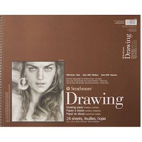 Bloco de Desenho Strathmore 400 Series 14x17 cm 24 folhas