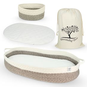 Cesto de troca de bebê Blooming Tree com 2 capas resistentes à água