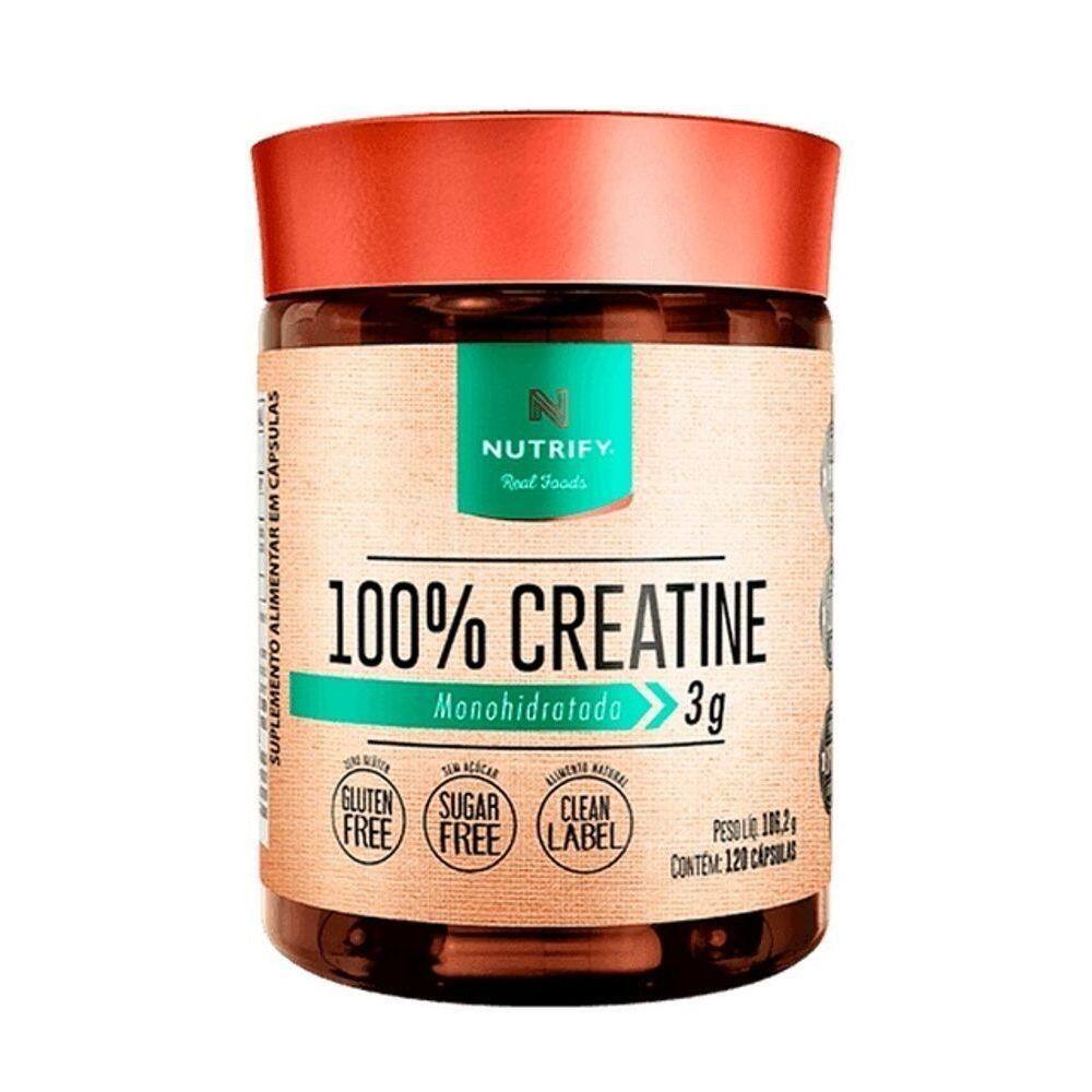 100% Creatine (120 Caps) - Padrão: único