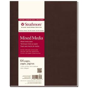Art Journal Strathmore 567-7-1 Mídia mista de capa mole 64 páginas