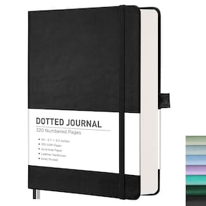 Caderno RETTACY Bullet Dotted A5 com 320 páginas numeradas