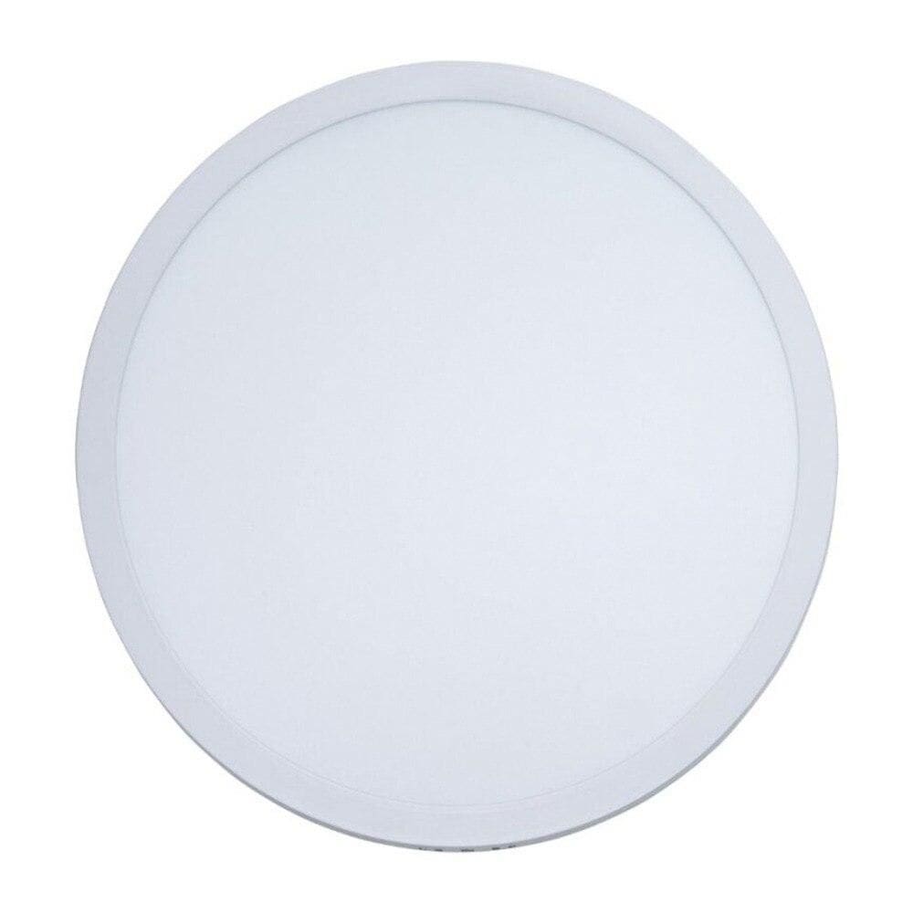 Painel Plafon Led de Sobrepor Modaza Redondo 24W, Branco 4000K