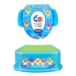 Conjunto de treinamento Potty Ginsey Pinkfong Baby Shark, 2 peças
