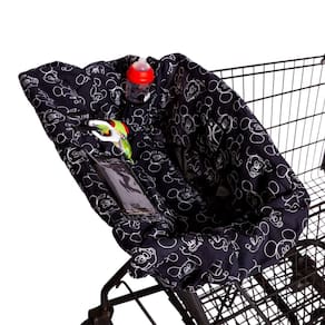 Carrinho de compras e capa para cadeira alta J.L. Childress Disney