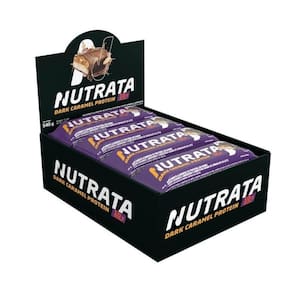Nutrata Caramel Protein Display (12 Unid. 45g) - Sabor: Dark Caramel