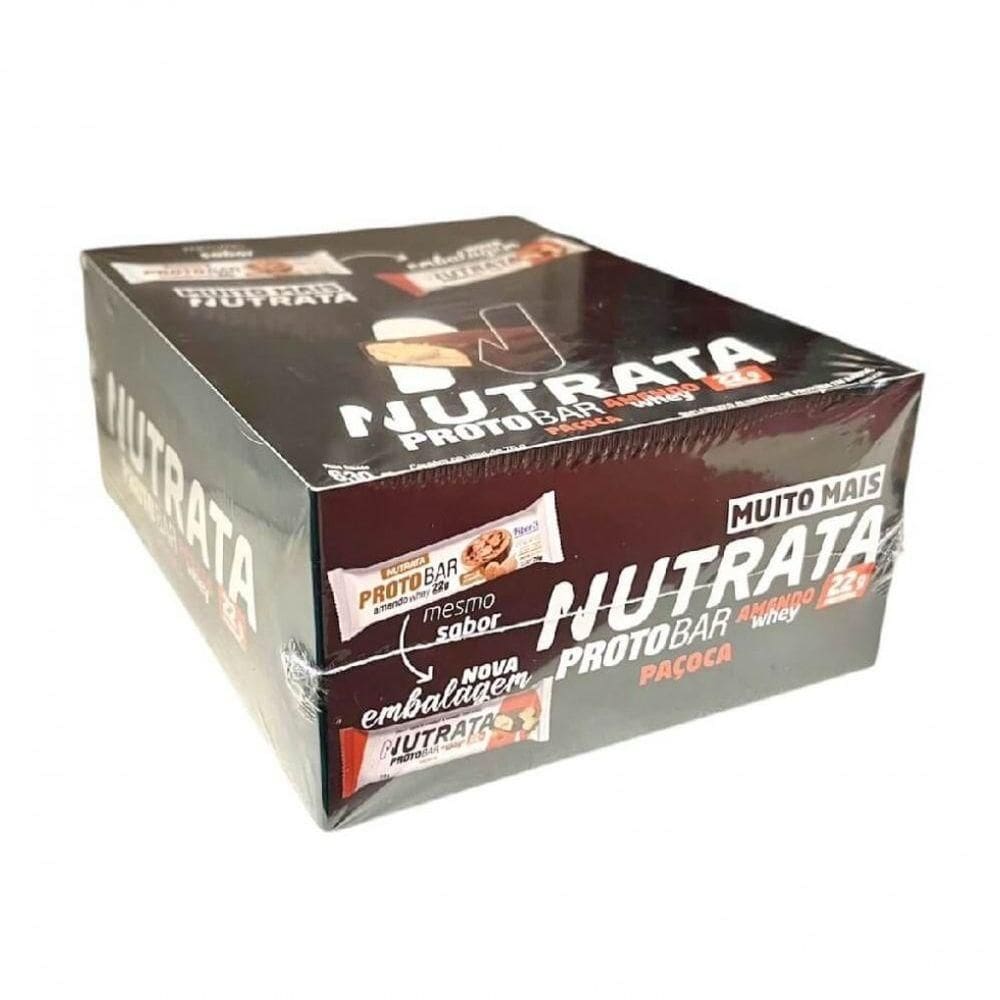 Protobar Whey Display - Sabor: Amendo Whey (9 Unid. 70g)