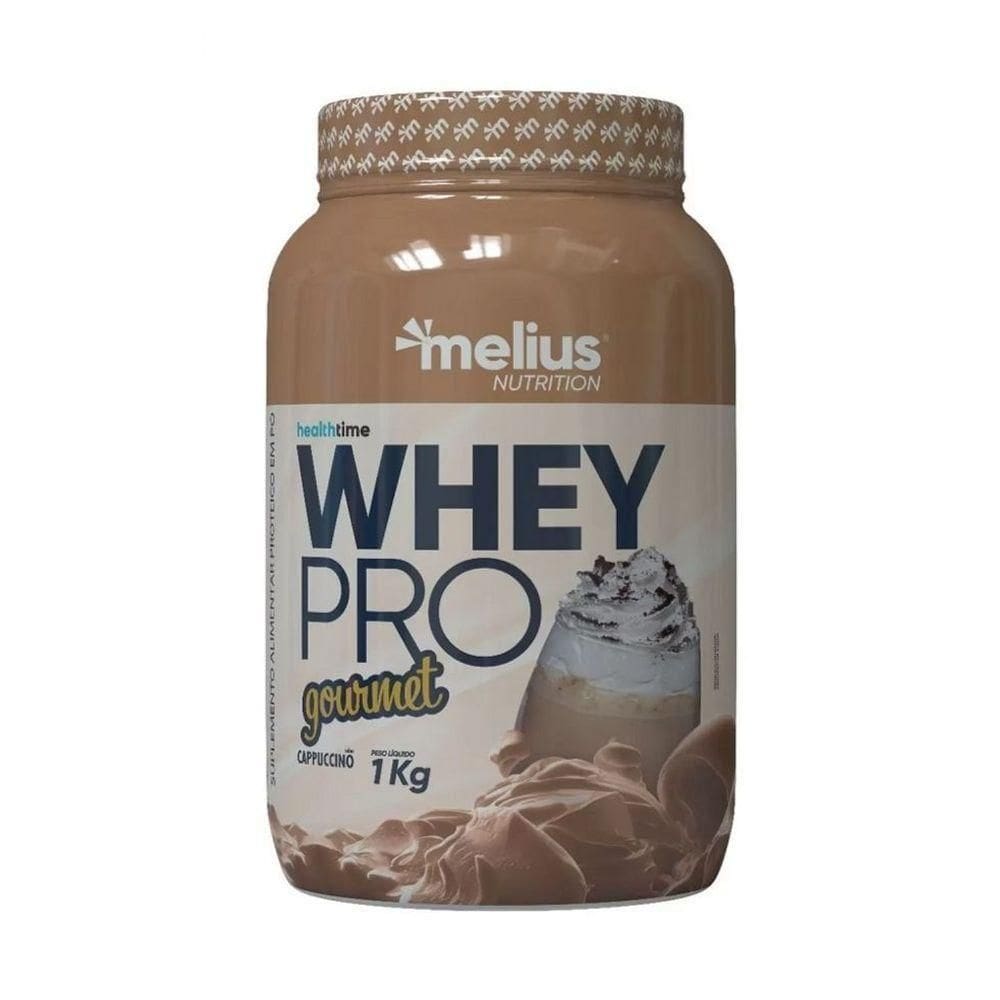 Whey Pro Gourmet (1kg) - Sabor: Cappuccino