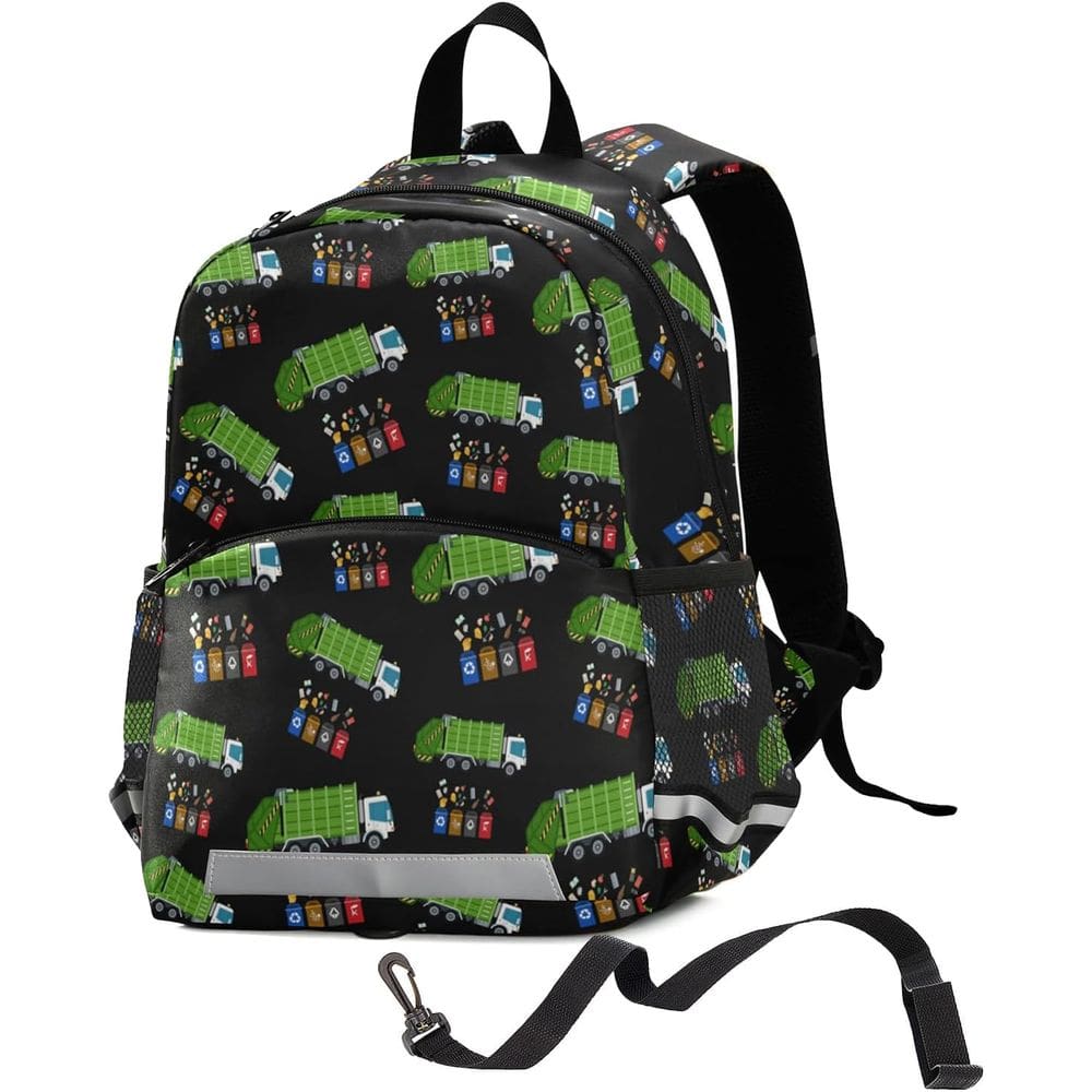 Mochila XDMXY para reciclagem de lixo de caminhão de lixo para crianças