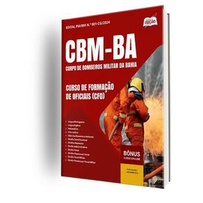 Apostila Concurso Cbm Ba 2025 - Curso Formação Oficiais Cfo