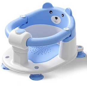 Assento de banho de bebê Tavlshero para bebês de 6 meses ou mais azul