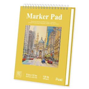 Caderno de esboços Fuxi Marker Paper 9x12 200gsm 60 folhas
