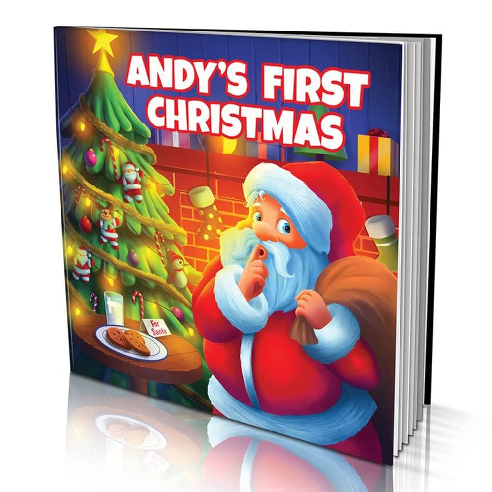 Livro de histórias personalizado Dinkleboo First Christmas 0-8 Years