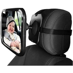 Espelho retrovisor de bebê voltado para trás Dorart para assento de segurança de carro