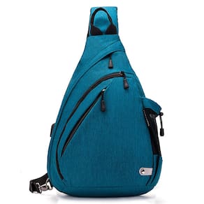 Bolsa tipo estilingue TurnWay TWS-001 à prova d`água com porta USB Travel Blue