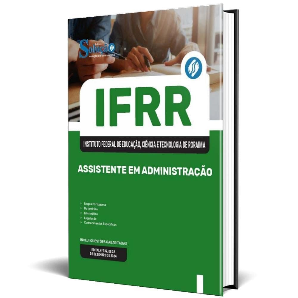 Apostila Ifrr 2025 - Assistente Em Administração