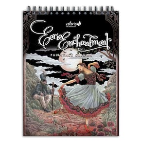 Livro de colorir ColorIt Eerie Enchantment Fairytale Origins