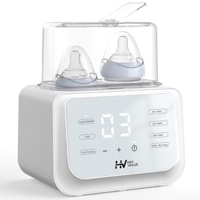 Aquecedor de mamadeiras HEYVALUE 8 em 1 Fast Warming 24H Keep Warm