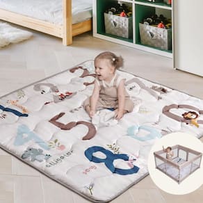 Tapete de brincar para bebês Joypony Bounce Shield 50x50cm para cercadinho